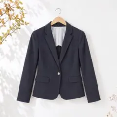 ユニクロ UNIQLO ストレッチテーラードジャケット 裏地ストライプ11411