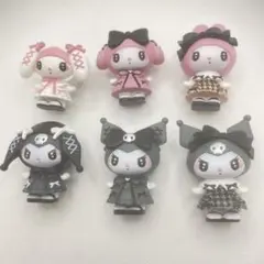 メロクロシリーズ シークレットマスコット マイメロディ クロミ 6種コンプリート