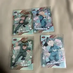 忍たま乱太郎　クリアカード　4種類