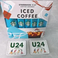 スターバックス ヴィア アイスコーヒー 5本 U24ステッカー付のサムネイル