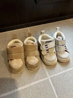 asics ベビーシューズ スクスク　スニーカー　13.0cm 13.5 cm