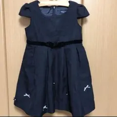 COMME CA ISM リボン ワンピース 結婚式