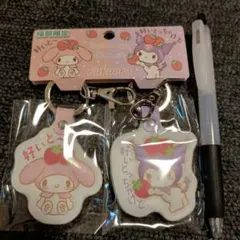 マイメロディ・クロミ アクリルキーホルダーセット♥同梱100引♥