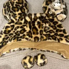 ヒョウ柄ミニー ファンキャップ