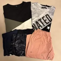Tシャツ 150 ハーフパンツ　まとめ売り　男の子