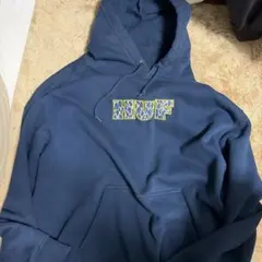 HUF プルオーバーパーカー ネイビー XLサイズ