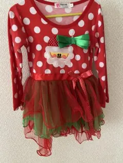 Vogue サンタデザイン ワンピース 120cm クリスマス Xmas 仮装