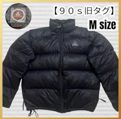 【レア】 ビンテージ 90s NIKE ACG ダウンジャケット 旧タグ M 黒