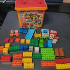 たのしいアンパンマンタウンバケツ　ブロックラボ