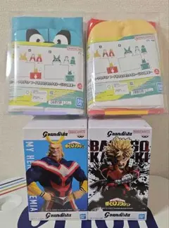 僕のヒーローアカデミア フィギュア タオル 4点セット - メルカリ