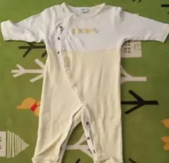 ファミリア　ロンパース　70cm　黄色　パイル　定番　廃盤　完売　ジャンク