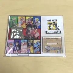 ワンピース 25周年記念アクリルスタンド