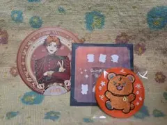 にじさんじ 北見遊征 刺繍缶バッジ アニメイト特典 コースター