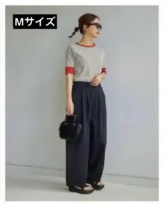 しまむらmysa closet コクーンパンツ 田中里奈