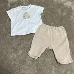 80㎝　バーバリーロンドン半袖セットアップ