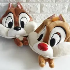 極美品 ディズニーリゾート チップ デール ファンキャップ 帽子 2個セット