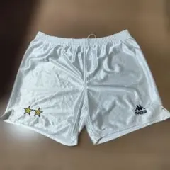 Kappa ハーフパンツ ホワイト 2つ星刺繍 ユベントスのサムネイル
