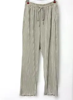 apart by lowrys ワッシャープリーツパンツ ゴムウエスト