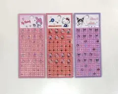 大人気❣️3枚セット✨新品 サンリオ キティ クロミ マイメロ タイルシール