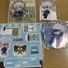 呪術廻戦 五条悟 まるくじ ちゃぽん 喫茶店 オーロラミニアクリルスタンド