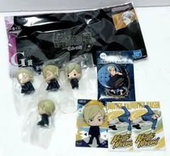 呪術廻戦 懐玉玉折 七海建人 缶バッジ フォトカード 肩ズンFig まとめ売り