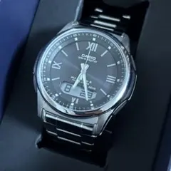 美品カシオ ウェーブセプター CASIO メンズ WVA-M630D-1A4JF
