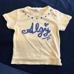 ALGY Tシャツ　イエロー　130