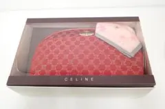 O36/未使用品 CELINE セリーヌ ポーチ ハンカチセット