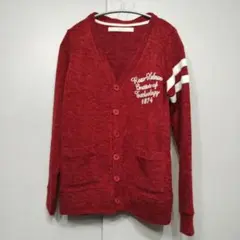 frams Ray Cassin スクールカーディガン 刺繍 ダブルラインのサムネイル