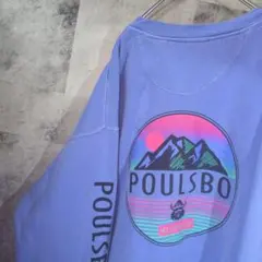 スウェットトレーナーブルーXLビッグオーバーサイズ　A26,10