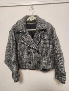 Mila Owen ミラオーウェン ショート丈リバーダブルコート