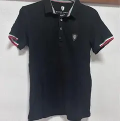 【新品】VIOLARUMORE　黒ポロシャツ Mサイズ