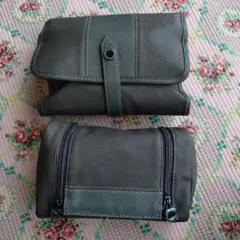 エミレーツ航空　ファーストクラス　ブルガリ　メンズアメニティバック