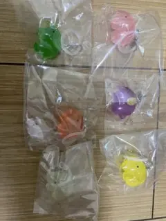 シープラ限定ドムドムハンバーガー 目印チャーム めじるしアクセサリー　6種セット