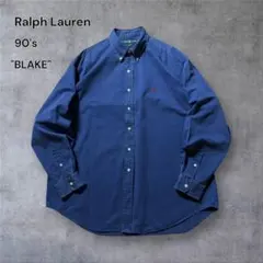 るるるん様専用1739 90年代Ralph Laurenボタンダウンシャツ刺繍ロ