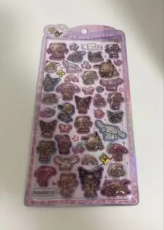 正規品　サンリオキャラクターズ　うるちゅるポップシール　日焼け　キティ