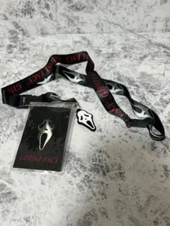 ゴーストフェイス　ランヤード 【ネックストラップ】アメリカン雑貨