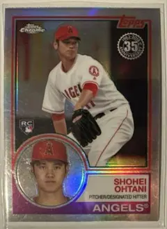 ゆ*う様 大谷翔平　topps CHROME 2018 ルーキーカード