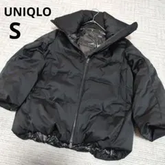 UNIQLO ユニクロ +J プラスジェイ ブラック ダウンジャケット S 秋冬