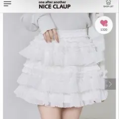 one after another NICE CLAUP フリルスカートのサムネイル