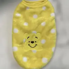 【お値下げ中！】くまのプーさん 水玉模様 犬服