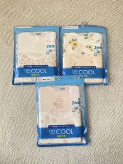 新品　ベビー　女の子肌着　タンクトップ　90cm 2枚組3セット