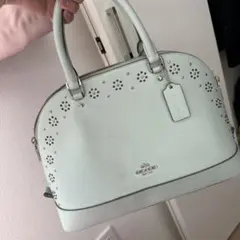 COACH ミントグリーン ハンドバッグ