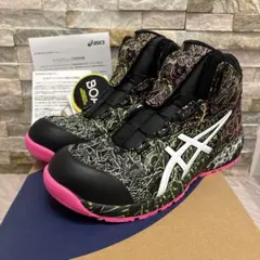 値下げ‼︎⭐︎限定完売品⭐︎CP304 アシックス 安全靴 マグマ ブラック 