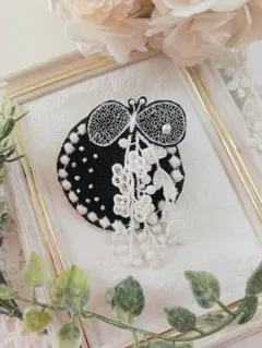 ☆ハンドメイド☆ミナペルホネン※ブローチ&コサージュ　バッグチャームにも♡