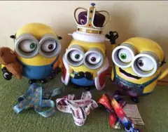 ミニオン　ポップコーンバケツ　３つ　usj キングボブ　ミニオンズ　ユニバ