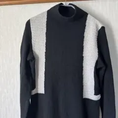 リックオウエンス　タートルネックニットロングワンピース　ブラックのサムネイル