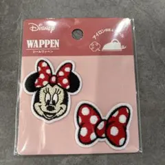 ディズニー ミニーマウス シールワッペン