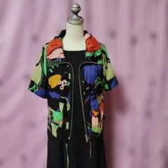 VIVIENNE TAM （ヴィヴィアンタム）バタフライプリントジャケット42 VIVIENNE TAM バタフライジャケット インポート 42 - メルカリ