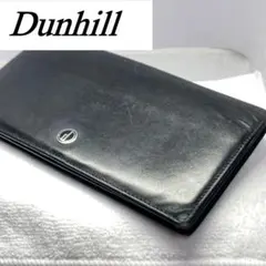 ★Dunhill ダンヒル ★長財布 札入れ レザー ブラック